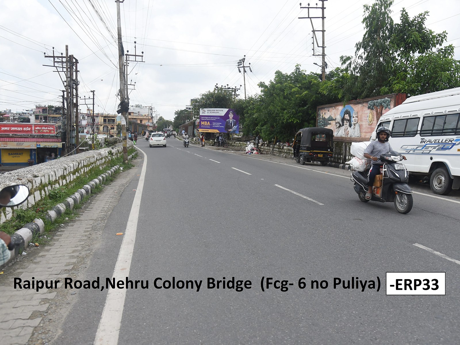 Unipole in Raipur Road, Dehradun