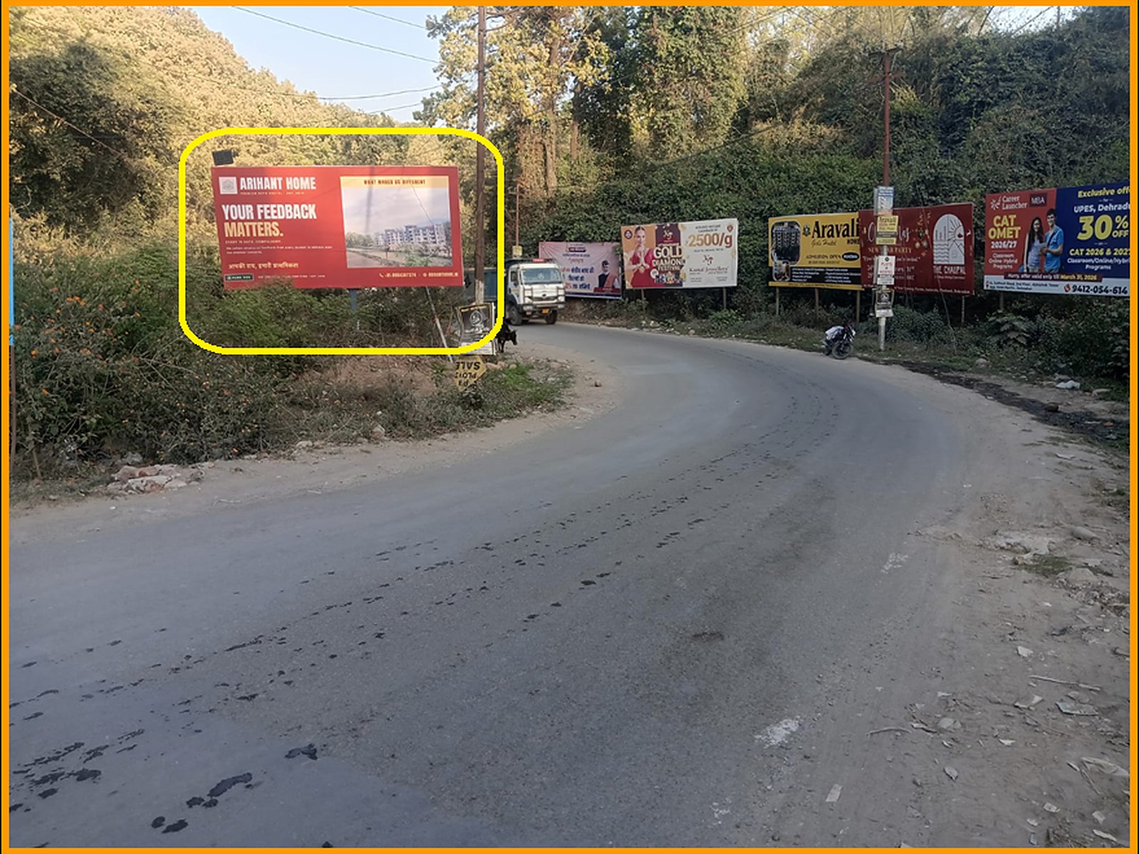 Unipole in Chakrata Road, Dehradun