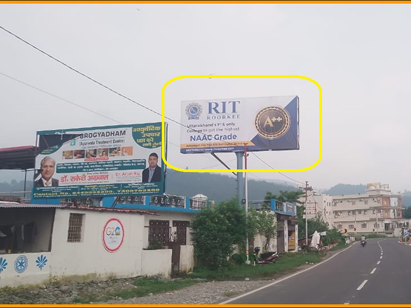 Unipole in Rishikesh Road, Dehradun