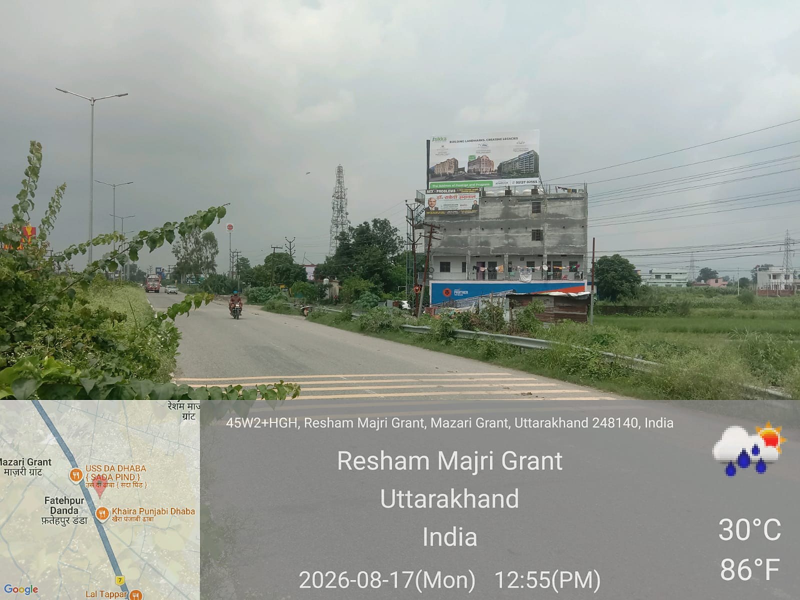 Billboards & Rooftop in Haridwar Road, Dehradun