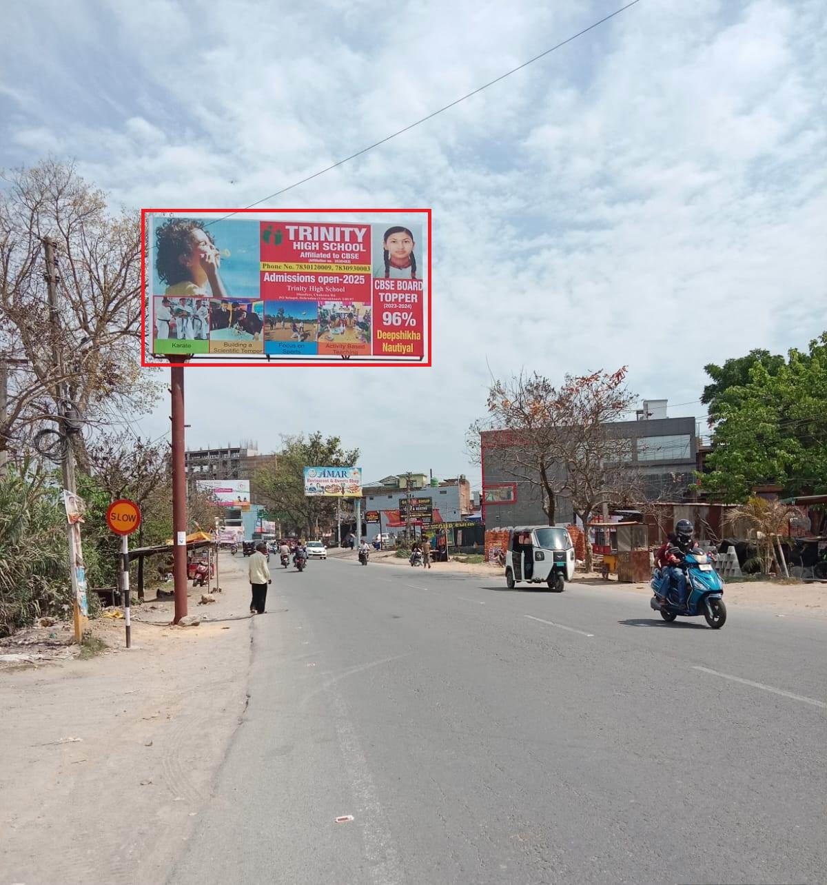 Near Raja Road Selqui Towards Herbertpur