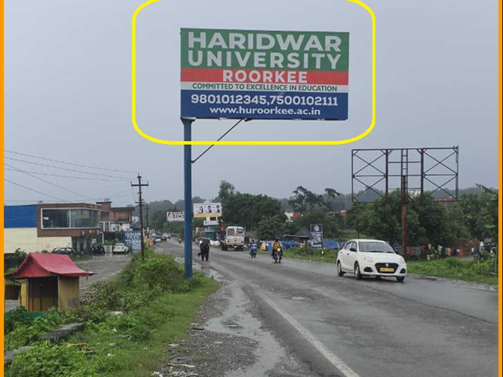 Unipole in Shimla By pass, Dehradun