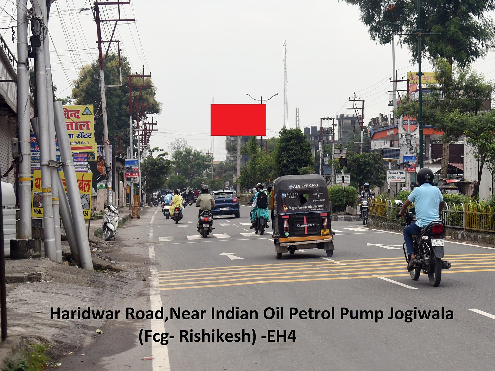 Unipole in Haridwar Road, Dehradun