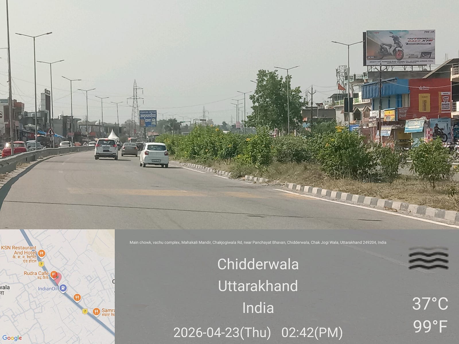 Billboards & Rooftop in Haridwar Road, Dehradun