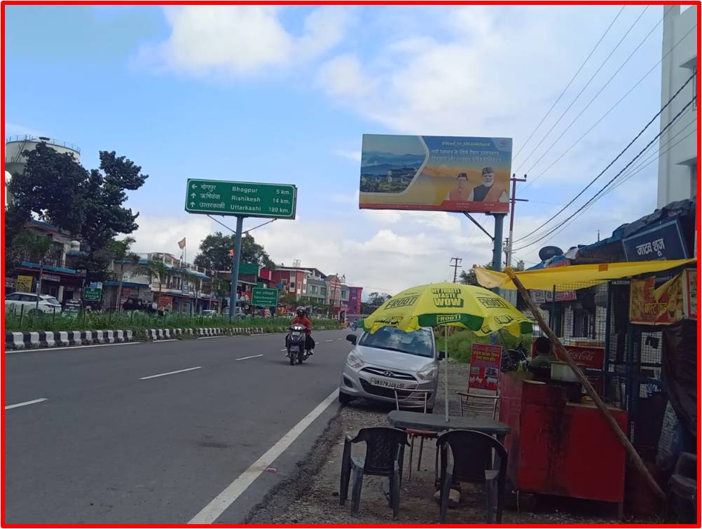 Unipole in Rishikesh Road, Dehradun