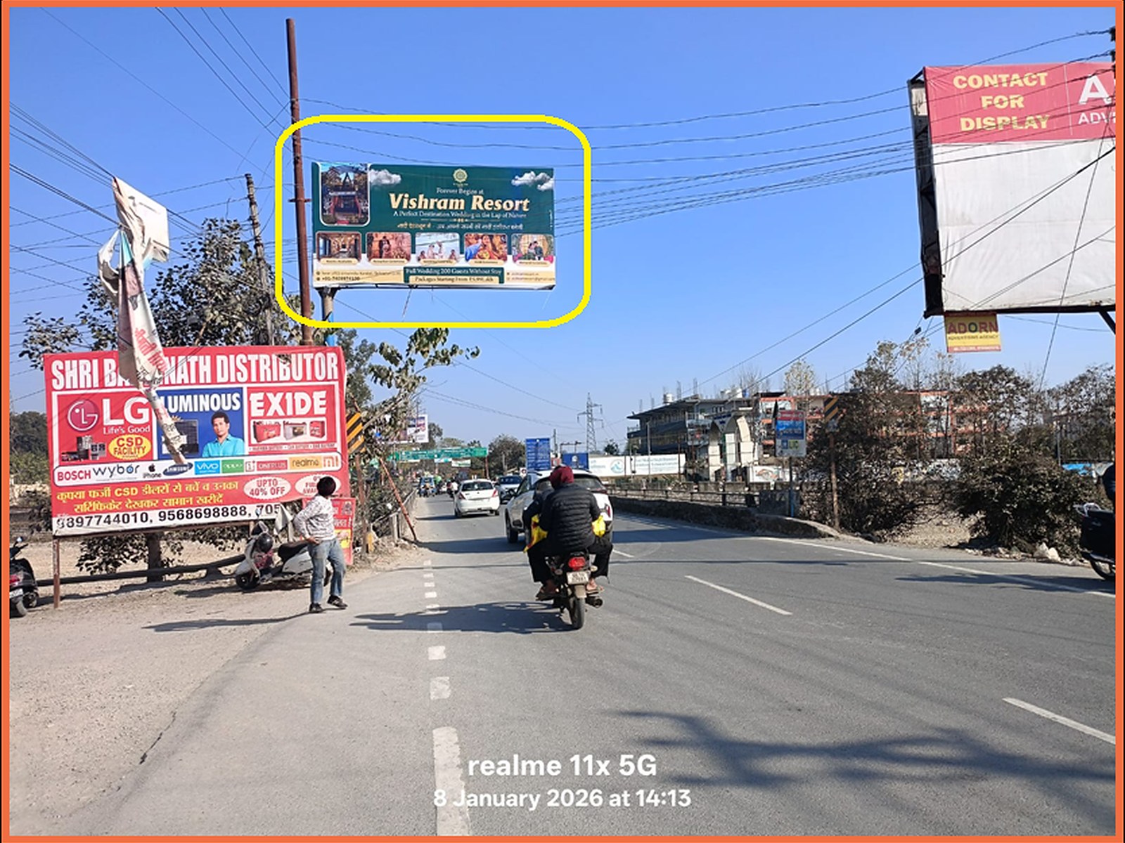 Unipole in Chakrata Road, Dehradun