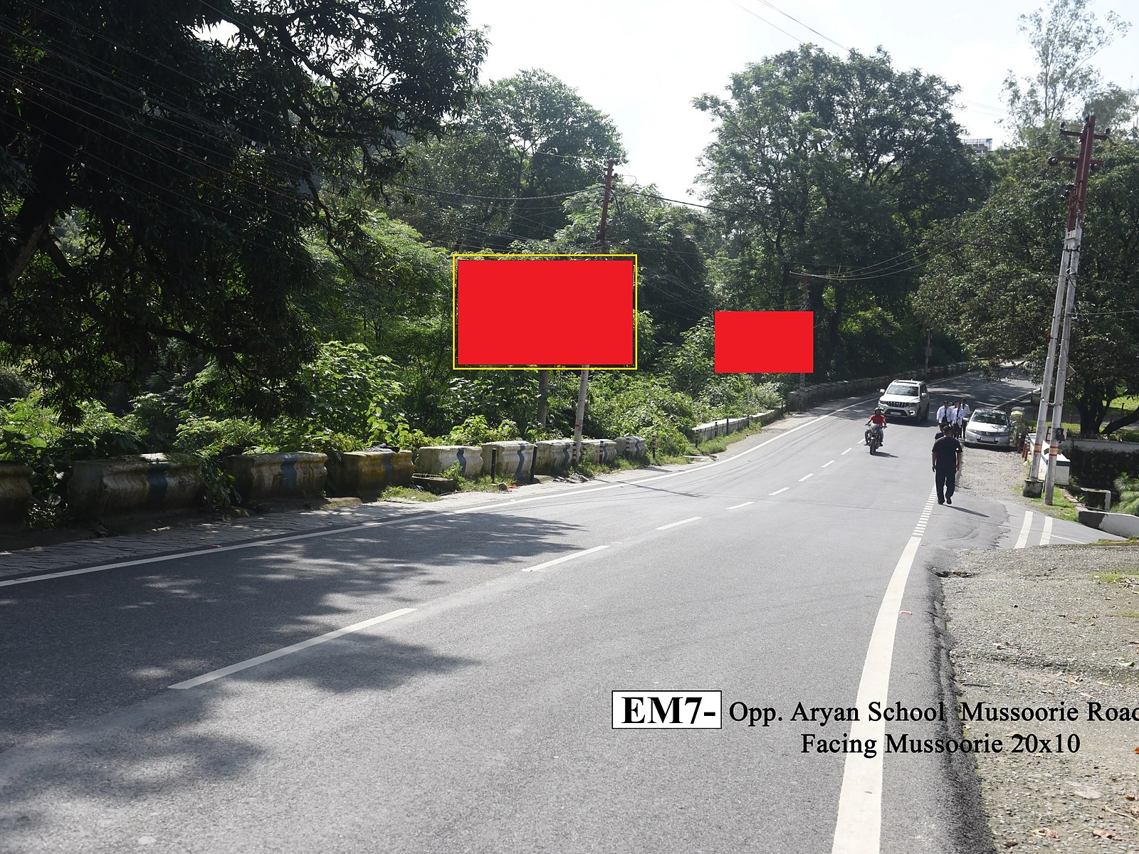 Unipole in Mussoorie Road, Dehradun