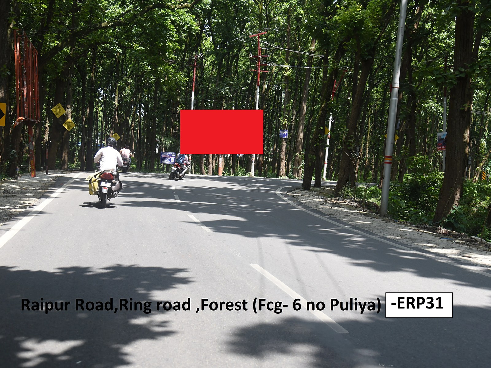 Unipole in Raipur Road, Dehradun