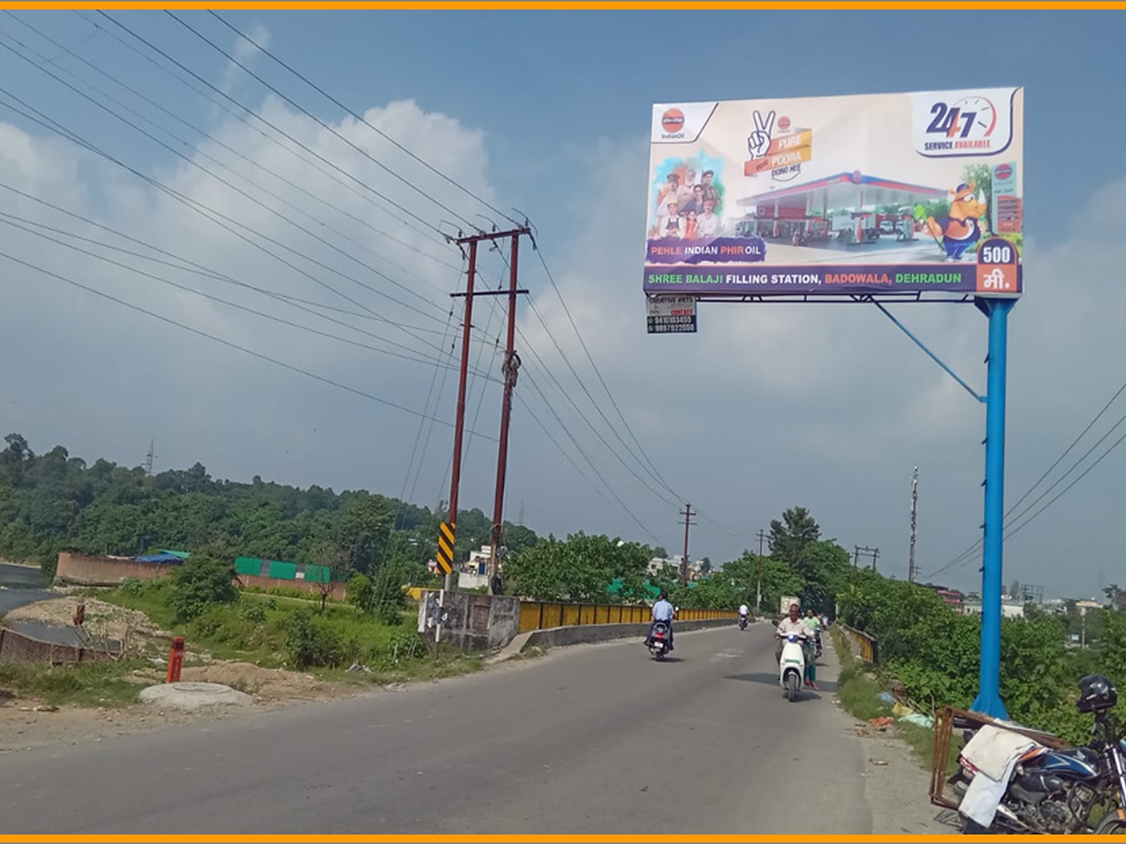 Unipole in Shimla By pass, Dehradun