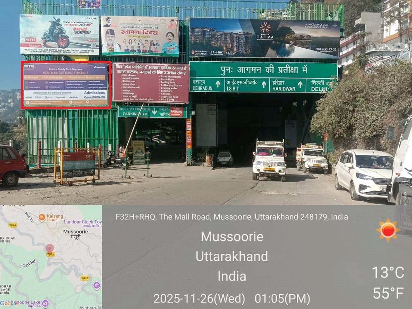 Billboards & Rooftop in Mussoorie, Mussoorie