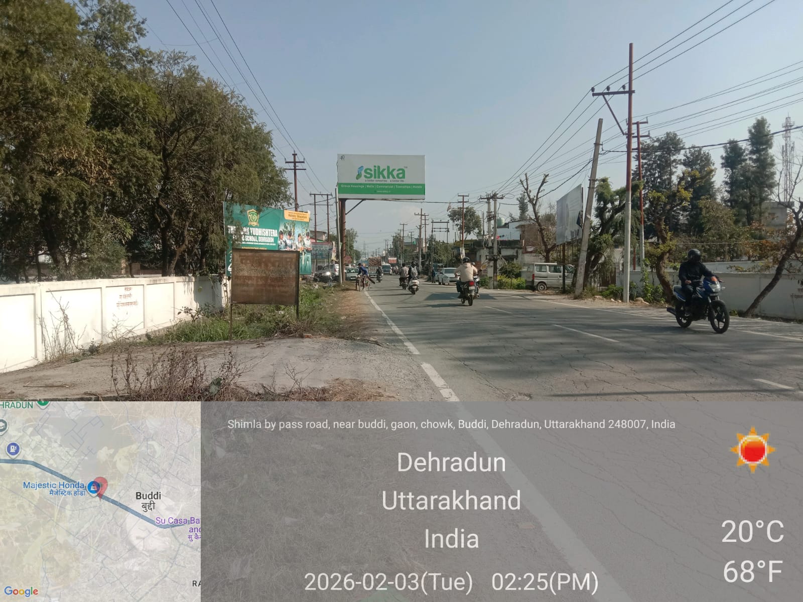 Unipole in Shimla Bypass Road, Dehradun