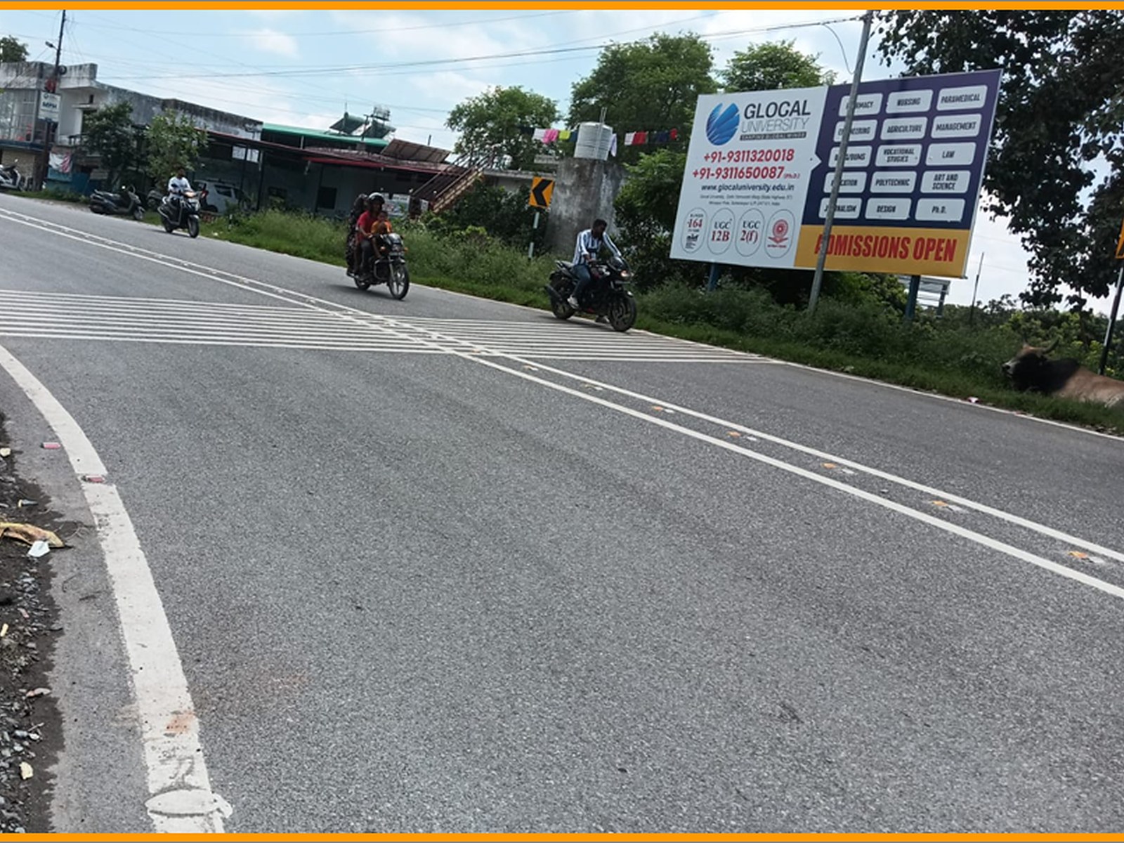 Hoarding in Vikasnagar, Dehradun