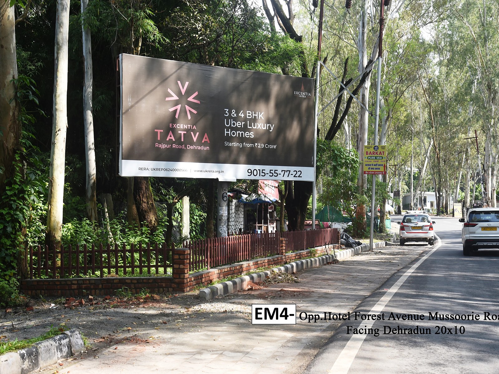 Unipole in Mussoorie Road, Dehradun