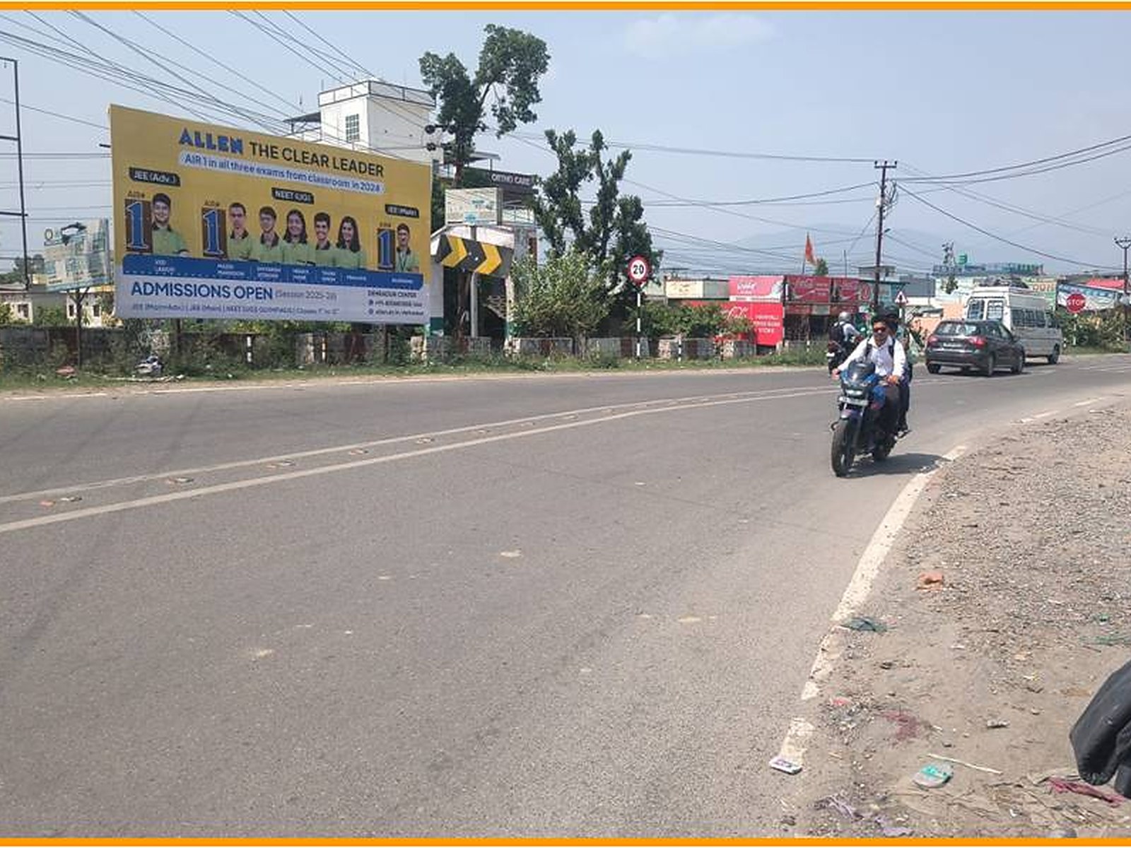 Hoarding in Vikasnagar, Dehradun
