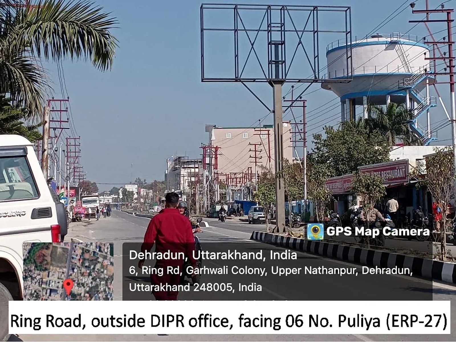 Unipole in Raipur Road, Dehradun