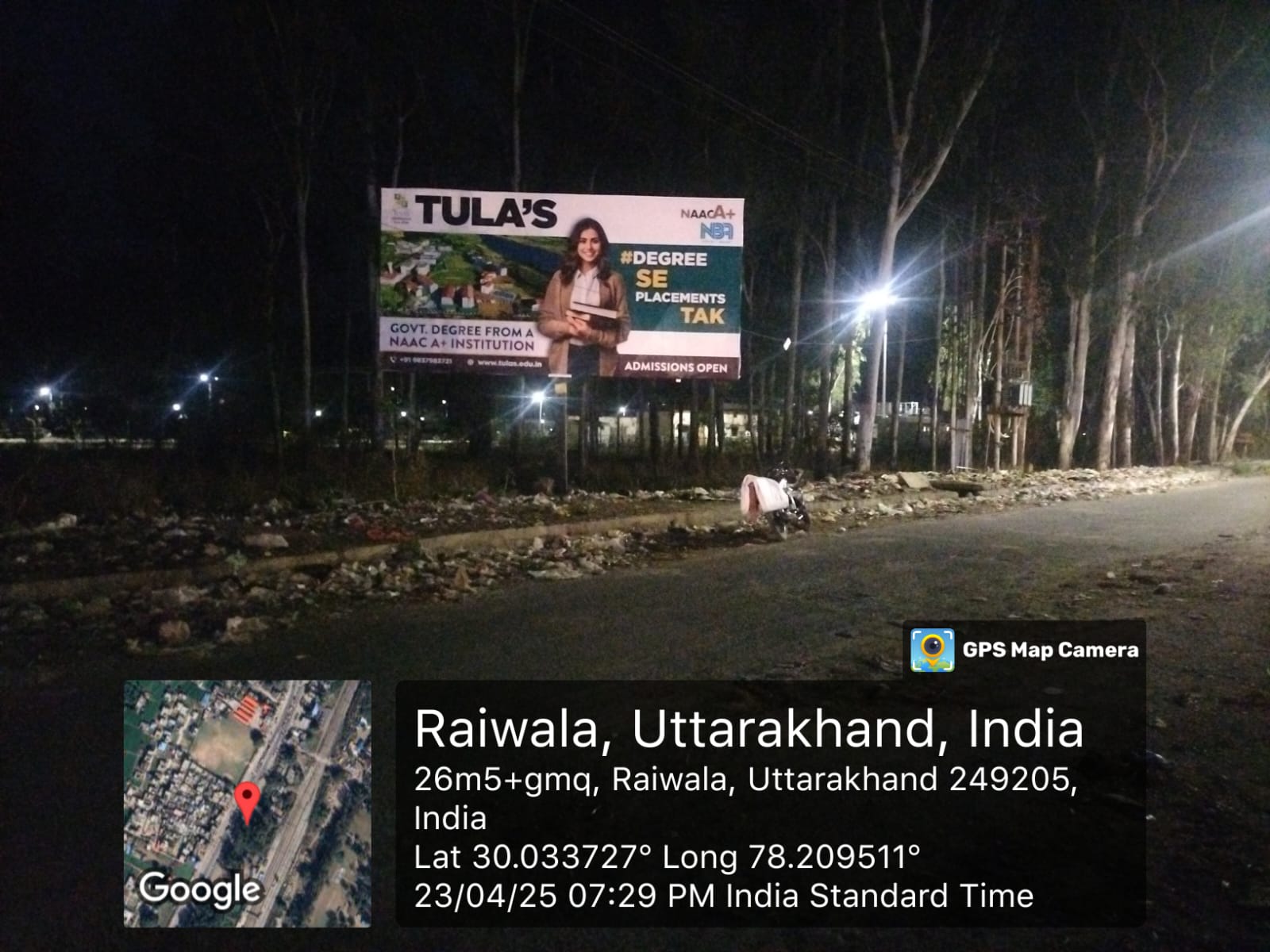 Near Railway Station Raiwala,Haridwar Road Towards Dehradun