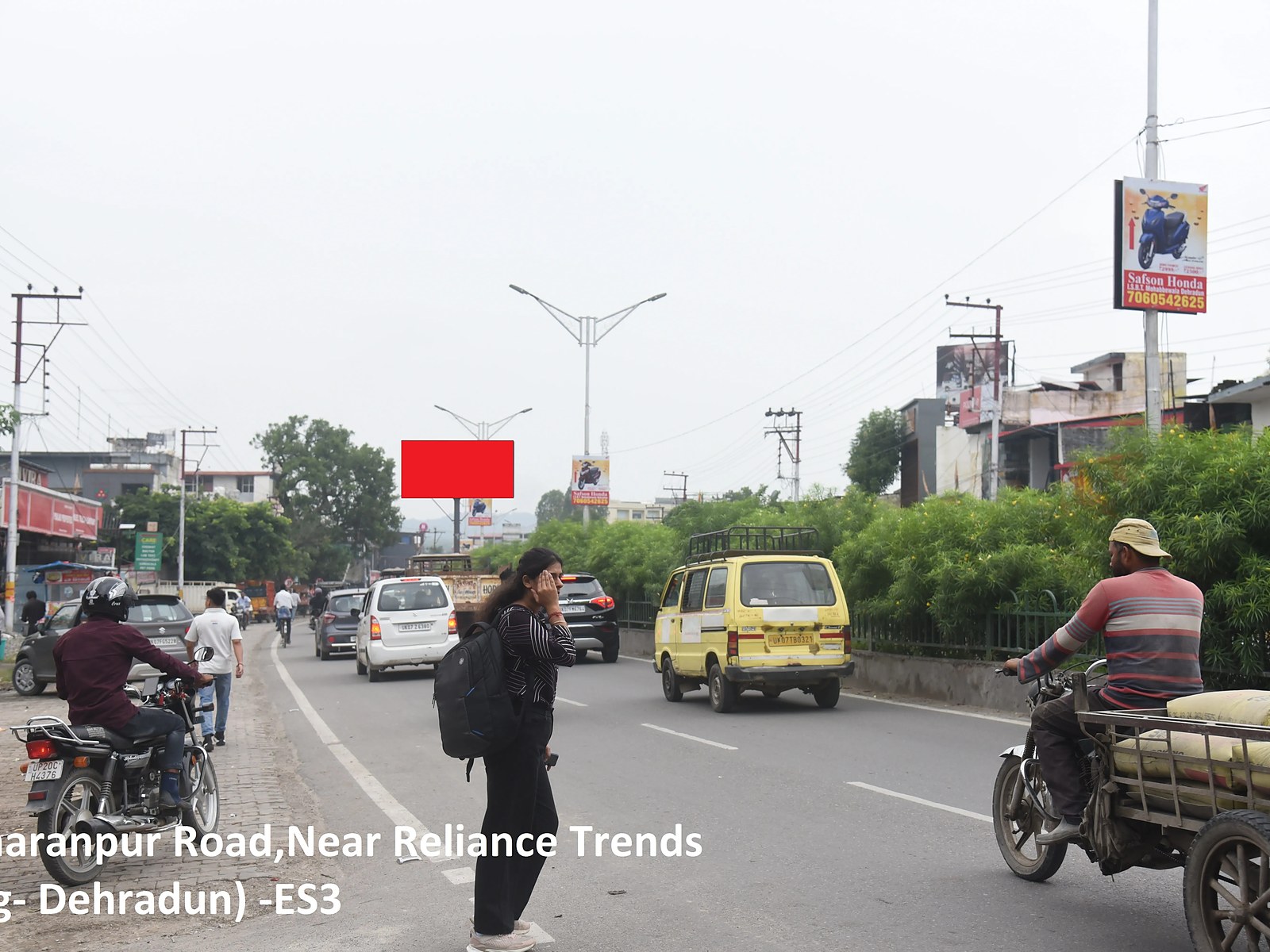 Unipole in Saharanpur Road, Dehradun