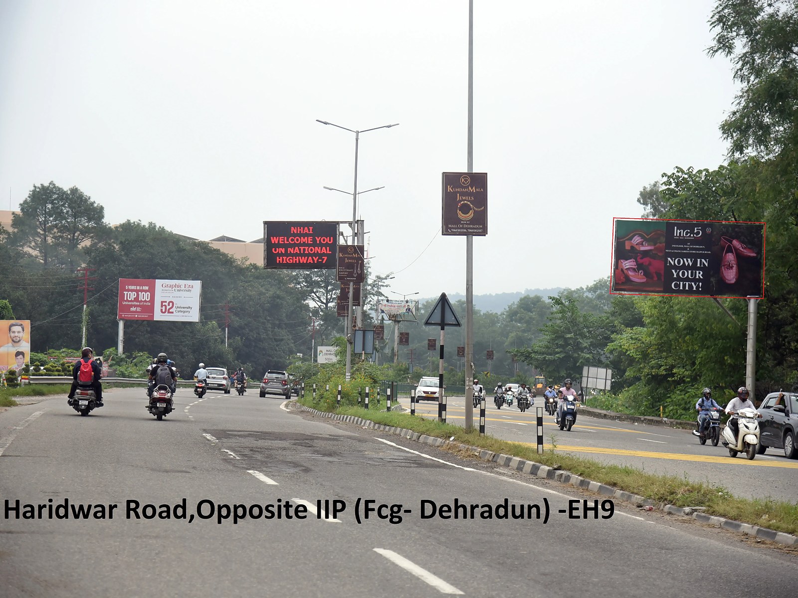 Unipole in Haridwar Road, Dehradun