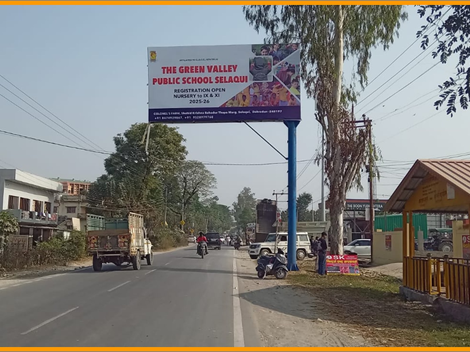 Unipole in Shimla By pass, Dehradun