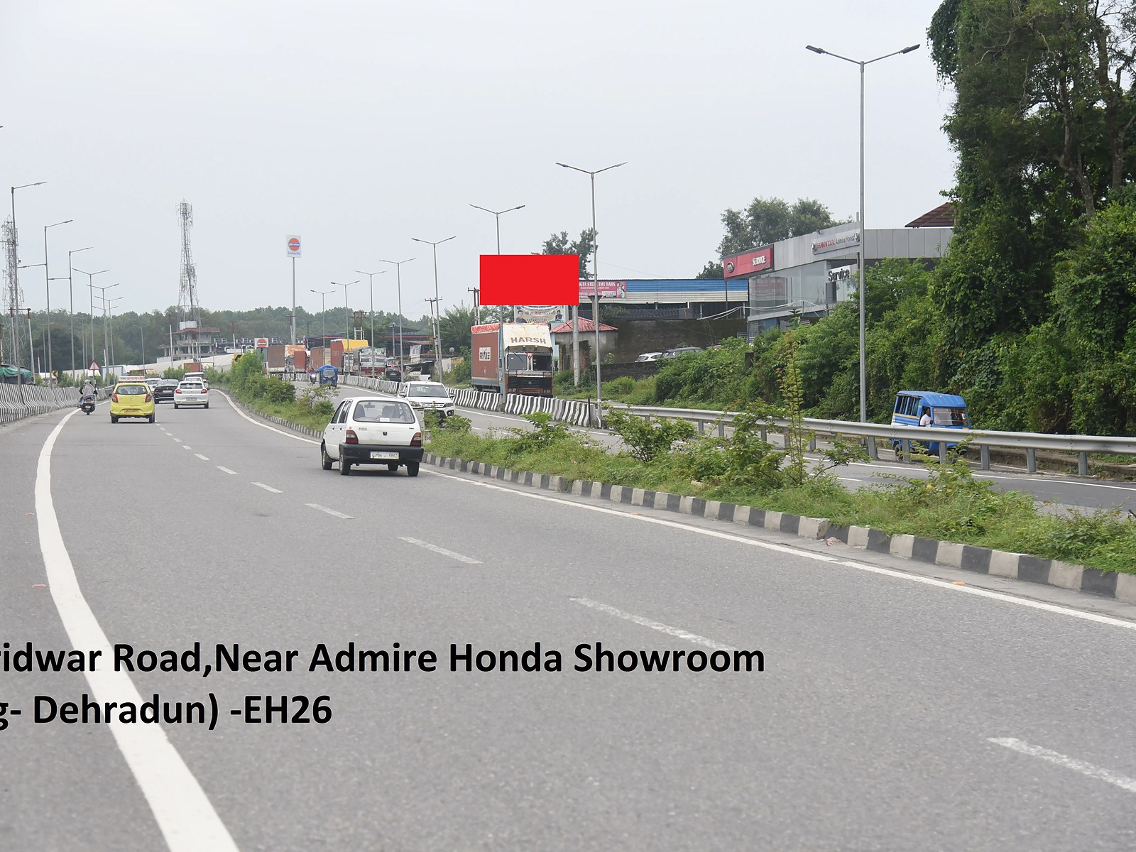 Unipole in Haridwar Road, Dehradun